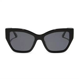 NEW DIFF women's vivienne sunglasses in black and grey polarized